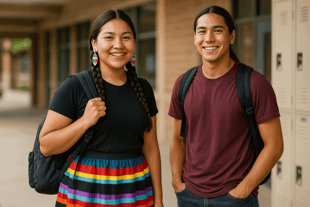 Students receiving Native American College Access services